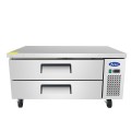 Atosa MGF8448GR 36 inch Wide, (2) Drawer(s) Refrigerated Chef Base, 4.7 Cu.ft, 1/7hp, Casters, 115v, ETL Listed