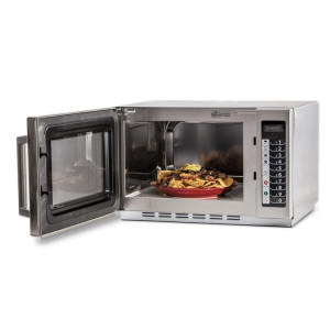 Amana® RCS10TS Commercial Microwave with Touch Button Controls, 1.2Cu.ft, 120v/60/1, 1000w, ETL Listed