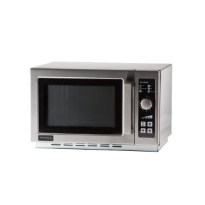 Amana® RCS10DSE Commercial Microwave with Dial Controls, 1.2Cu.ft, 120v/60/1, 1000w, ETL Listed