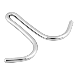 PH-10 6mm Stainless Steel Double Prong Pot Hook, 1 each