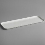 Cambro 826MT148 Rectangular White Fiberglass Market Tray, 8-1/4 x 25-1/2 x ¾ inch, NSF Listed, 1 each