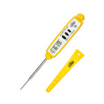 CDN DTT450 Thin Tip Pocket General Purpose Cooking Thermometer, Yellow, -40F To +450F, NSF Listed, 1ea