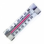CDN FG80 Refrigerator and Freezer Thermometer,  -40F to +80F, NSF Listed, 1ea
