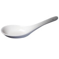 Cameo 210-08 5 inch Imperial White Ceramic with hole Soup Spoon, 360 each