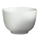 Cameo 210-49 4 fl oz Imperial White Hong Kong Style Ceramic Tea Cup, 72 each