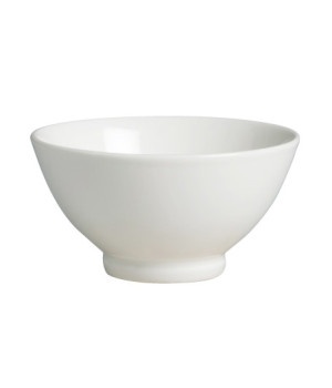 Cameo 710-194 68 fl oz White Ceramic Footed Fusion Bowls, 18 each