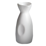 Cameo 710-36 4 fl oz White Ceramic Sake Bottle, 48 each