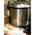 TIGER JNO-A36U RICE COOKER | WARMER, 20 CUPS (40 CUPS COOKED RICE), STAINLESS STEEL, 120 V, NSF