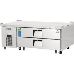 Everest ECB52-60D2 60in Wide (2) Drawer(s) Refrigerated Chef Base, 1/4 hp, 115v, ETL Listed