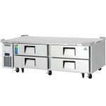 Everest ECB72D4 72in Wide (4) Drawer(s) Refrigerated Chef Base, 1/4 hp, 115v, ETL Listed
