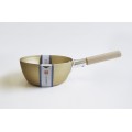  A-1562 54oz Yukihira Nabe Aluminum All Purpose Cookware with Wooden Handle, 7 x 3 inch, 1 each
