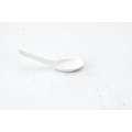 A0232 White Ceramic Chili Pot Spoon 3-1/2 inch, 36 each