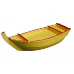 WM875 Lacquer Plastic Sushi Boat, 17 x 7 x 4 inch, 1 each