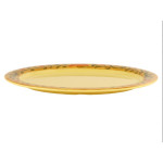 GET OP-135-VN Venetian™ Yellow Melamine Oval Platter, 13.5 x 10.25 inch, NSF Listed, 12 each