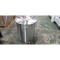 GSW POT-2024P 120qt. Stainless Steel Stock Pot with Drain Valve and Lid, 19-3/4 x 23-5/8 inch, 1 each