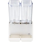 CRATHCO D25-4 CLASSIC BUBBLER PREMIX COLD BEVERAGE DISPENSER (2) 5-GAL BOWLS, PLASTIC SIDE PANELS AND DIP TRAY, 1/5 HP, 115 V, 660 W, 5.5 A, UL | NSF LISTED