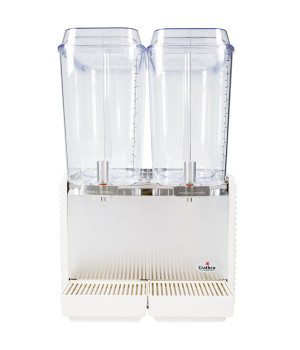 CRATHCO D25-4 CLASSIC BUBBLER PREMIX COLD BEVERAGE DISPENSER (2) 5-GAL BOWLS, PLASTIC SIDE PANELS AND DIP TRAY, 1/5 HP, 115 V, 660 W, 5.5 A, UL | NSF LISTED
