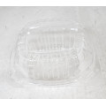 PR-CH61X3 Hinged Lid Anti-Fog Clear Plastic PET Container, 6 x 6 x 3 inch, 400 each