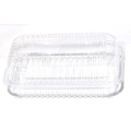 PR-CH963X3 Hinged Lid Anti-Fog 1-Compartment PET Clear Plastic Container, 9 x 6 x 3 inch, 200 each