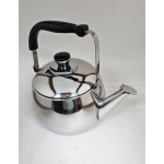 4.2 qt (4 L) Stainless Steel Tea Kettle with Spout and Lid, 1 each