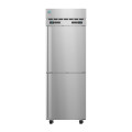 Hoshizaki DT1A-HS, 27.5 inch wide, Dual Temp (2)Half Solid Door(s) Top Mount Upright Reach-Ins Refrigerator and Freezer, Single Section, 21.81 Cu.ft, (3)Shelve(s), 1/6hp+1/5hp, Casters, 115v/60/1, ETLL Listed, 1 each