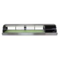 Hoshizaki HNC-150BA-R-SLH 59 inch Length Half Glass Doors Refrigerator, Right Side Condenser Display Case, 115v, NSF Listed