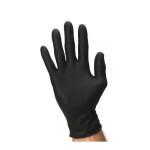NGPF-1044BK Small Size Black Nitrile Gloves, 4 mil, Powder-Free, 1 case (1000 Gloves)