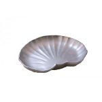 Libertyware ACB28 Shell Style Serving Platter Pewter Style, 11-1⁄2 x 9-1⁄2 x 2-1⁄8 inch, 1 each