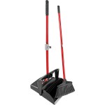 Libman 1194 10 inch Deluxe Open-Lid Lobby Dust Pan and Broom Set, 2 each
