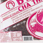 Tea Zone T1035 Cha Thai Tea Leaves, 13oz Bag, 30 each