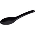 Karat U2015B Med-Heavy Weight Black PP Plastic Asian Soup Spoons, 1000 pcs / cs , 1 each
