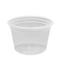 Deli Containers With Lids, PP Plastic Injection Molded, Microwaveable,  117 mm, 16 oz, 240 ct / cs