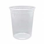 Deli Containers With Lids, PP Plastic Injection Molded, Microwaveable, 32 oz, 117 mm, 240 ct / cs
