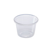 Karat® FP-P100TALL-PP 1oz Tall PP Plastic Portion Cup, 2500/cs, 1 each
