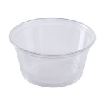 Karat FP-P325-PP Portion Cups, 3.25 oz, Clear PP Plastic, 2500 ct / cs