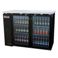 Migali C-BB48G-HC 48.75 inch wide (2)Glass Door(s) Back Bar Refrigerator, 11.8 Cu.ft, (4)Shelve(s), 115v/60/1, ETL Listed