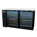 Migali® C-BB60G-HC 60.75 inch wide (2)Glass Door(s) Back Bar Refrigerator, 17.3 Cu.ft, (4)Shelve(s), 1/5hp, 115v/60/1, ETL Listed