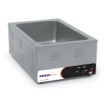 Nemco 6055A-CW Full-Size Countertop Food Warmer and Cooker, 120v, 1500w,14-5/8 x 23-1/2 x 9 inch, NSF Listed