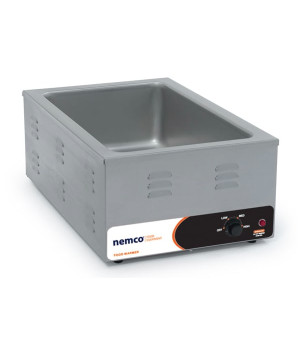 Nemco 6055A-CW Full-Size Countertop Food Warmer and Cooker, 120v, 1500w,14-5/8 x 23-1/2 x 9 inch, NSF Listed