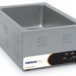 NEMCO 6055A FOOD WARMERS, FULL SIZE, COUNTERTOP, 120 V, 1200 W, 10 AMP, STAINLESS STEEL, cETLus | NSF LISTED