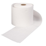 Roses® 59342308 2-Ply White Paper Roll Towel, 8 inch x 650 sheet, 1 each