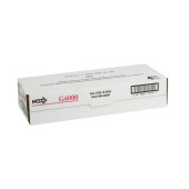 National Checking G6000 16 Lines Green Carbon Medium 2-Part Guest Check, 6.75 x 3.5 inch, 2500 / cs