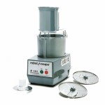Robot Coup R101 Combination Cutter and Vegetable Slicer Food Processor, 2.5 qt, includes "S" blade, 5/64" grating disc, 5/32" slicing disc, 120 V / 60 /1, 3/4 hp, 840 w, 1725 rpm