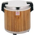 Thunder Group SEJ21000 100 Bowls(Cooked) Rice Warmer, Wood Grain, 120v, 100w, NSF Listed