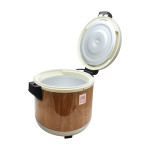 Thunder Group SEJ21000 100 Bowls (Cooked) Rice Warmer, Wood Grain, 120v, 100w, NSF Listed