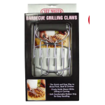 Chef Master 40209HTCCM Barbecue Grilling Claws with Rubber Handle, 1 Set