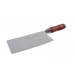 Town 47372 Chinese Chef Knife, Thin Slicer, Wood Handle, 9-1/4" x 4-3/4" Blade