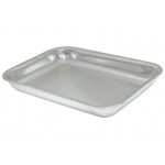 Winco ACVP-0608S Open Bead Aluminum Serving Tray, 8 x 6 x 1 inch, 1 each