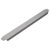 Winco ADB-12 Stainless Steel Adapter Bar, 12 x 1 inch, 1 each