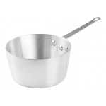 WINCO ASP-2 SAUCE PAN, 2-1/2 QT, ALUMINUM, 3.0 MM THICKNESS, NSF LISTED
